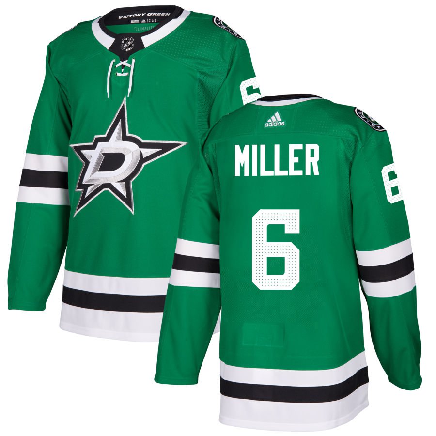 Dallas Stars #6 Colin Miller Green Home Authentic Pro Jersey