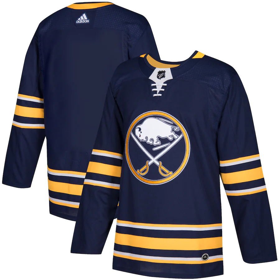 Buffalo Sabres Navy Home Authentic Blank Jersey